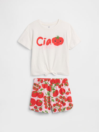Beyaz Two-piece Outfit Set