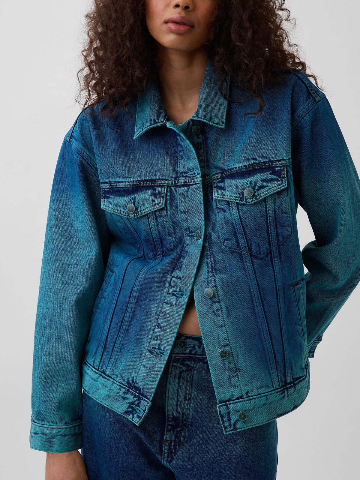 Mavi Gap × Hfr Oversized Icon Denim Ceket By Igdalyah