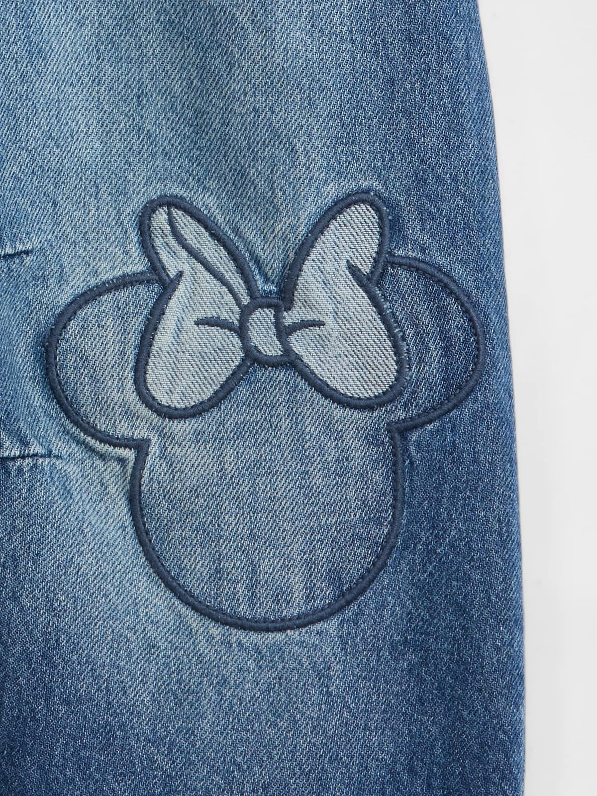 Koyu Mavi Işlemeli Horseshoe Jean Pantolon