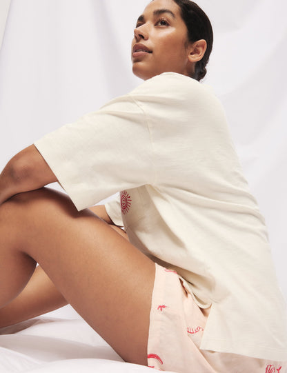 Cool Comfort™ Baskılı Kısa Pijama Takımı