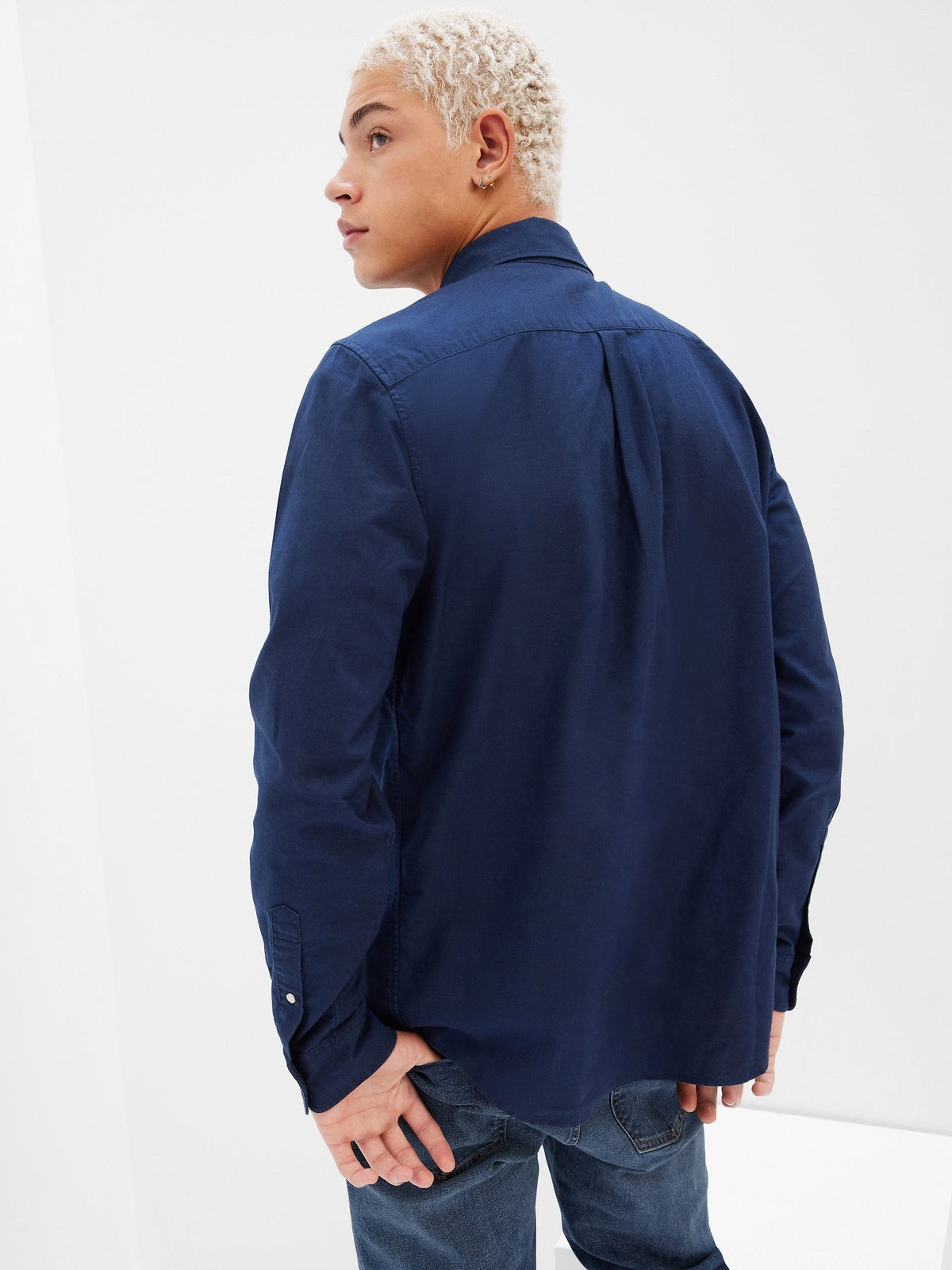 Koyu Mavi Gapflex Straight Washwell™ Jean Pantolon