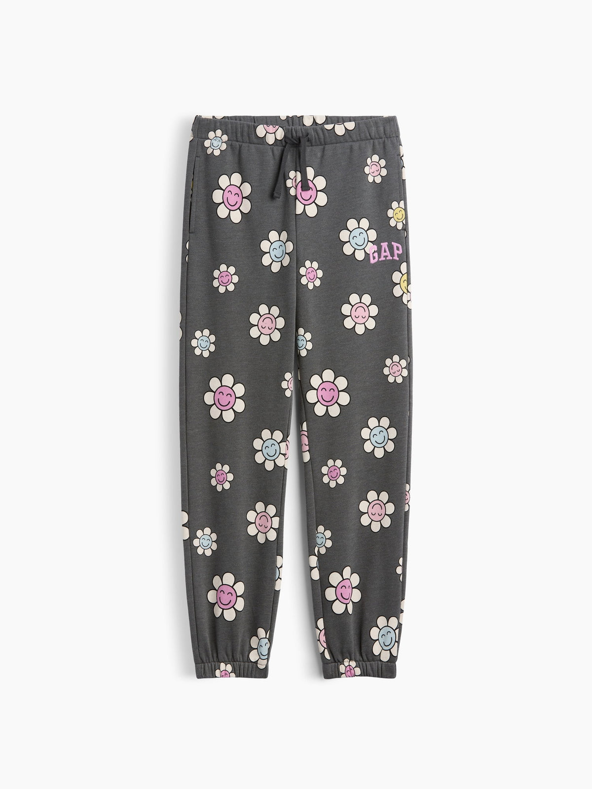 Gri Relaxed Gap Logo Eşofman Altı