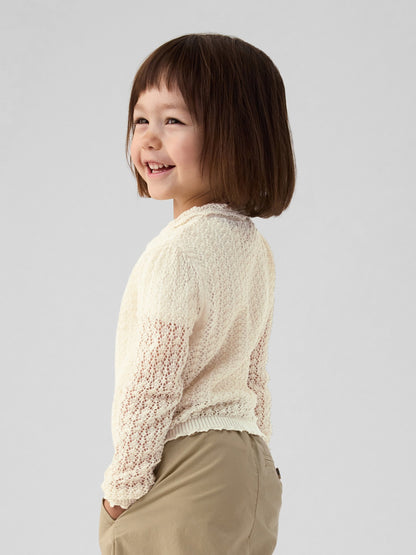 Bej Gap × Dôen Keten Karışımlı Hırka