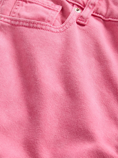 Pembe Mid Rise Ultrasoft Baggy Jean Pantolon