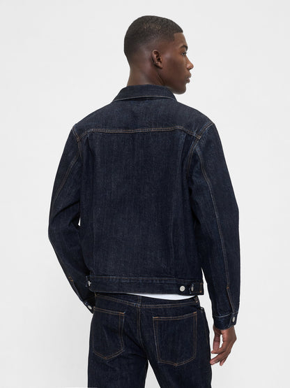 Koyu Mavi Heavyweight Denim Ceket