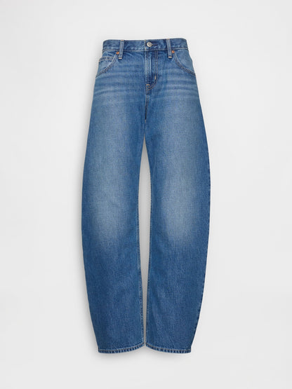 Mavi Low Rise Barrel Jean Pantolon