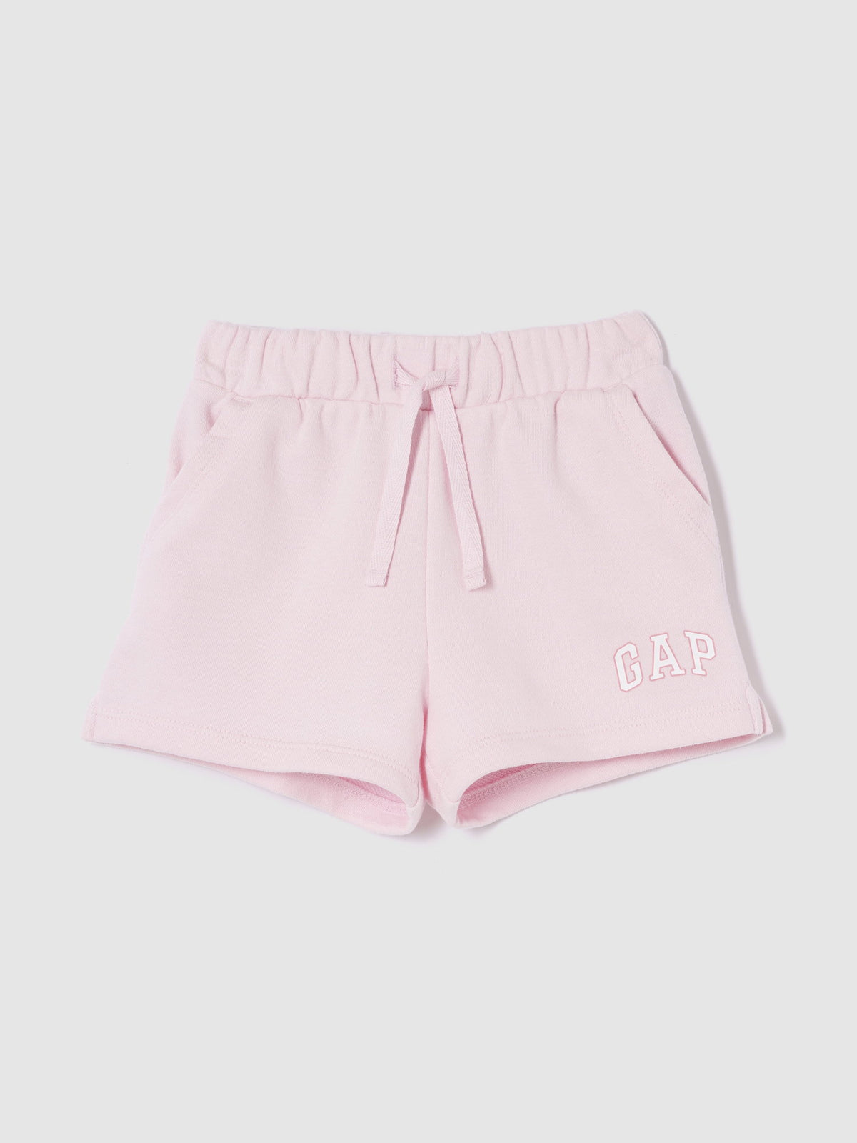 Pembe Gap Logo Pull-on Fransız Havlu Kumaş Şort