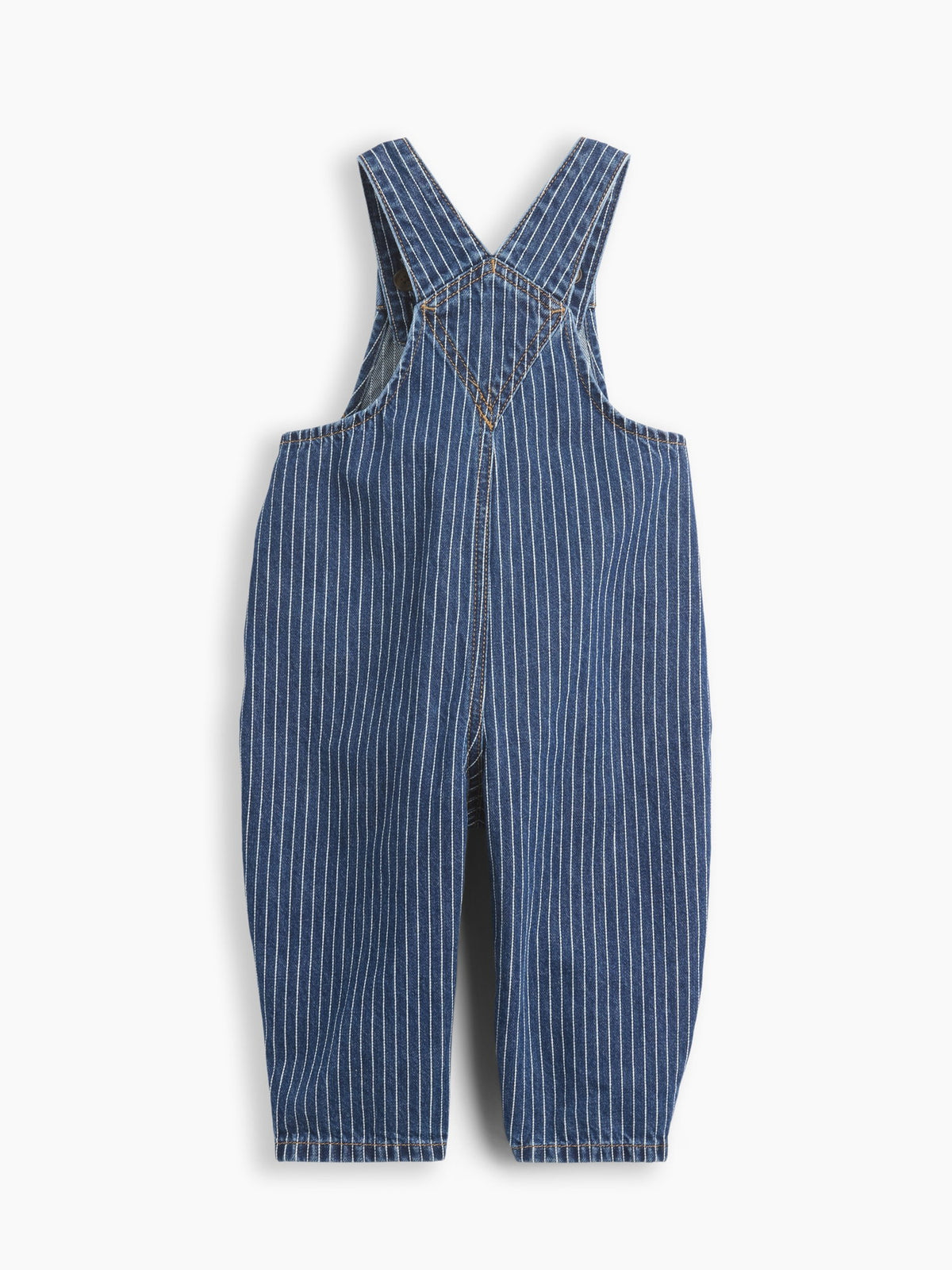 Mavi Denim Çizgili Brannan Bear Tulum