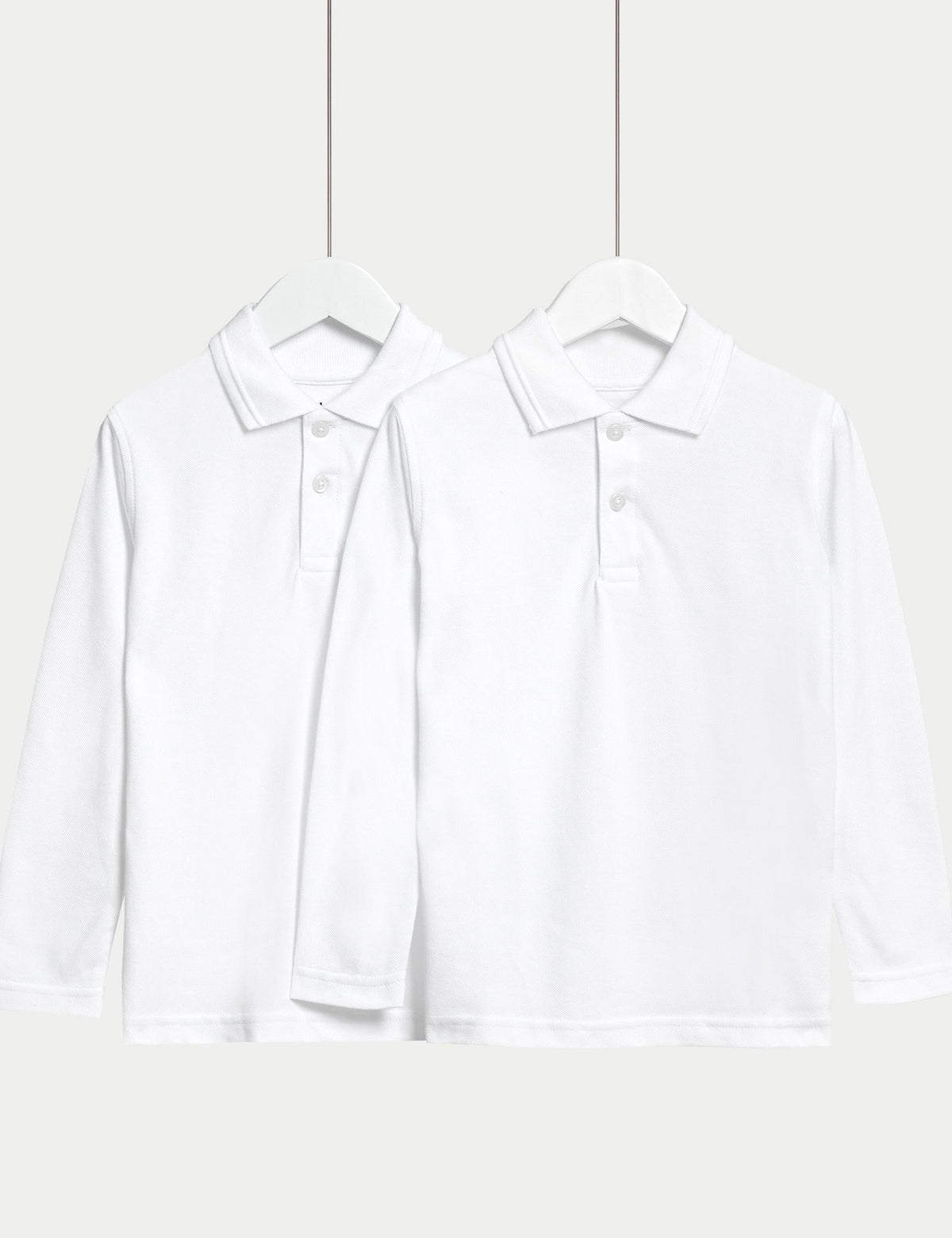 Saf Pamuklu 2'li Polo Yaka T-shirt (2-18 Yaş)