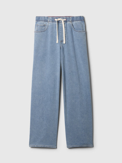 Mavi Mid Rise Easy Baggy Jean Pantolon