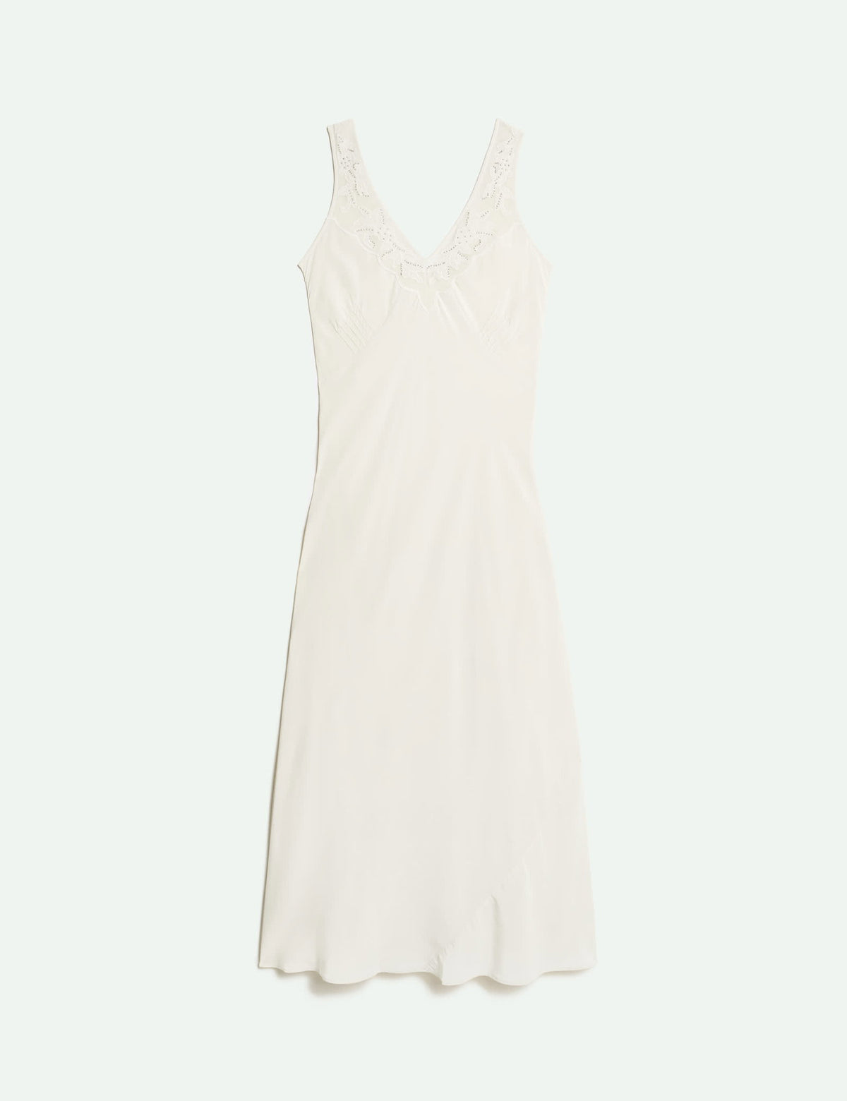 Regular Fit Desenli Midi Elbise