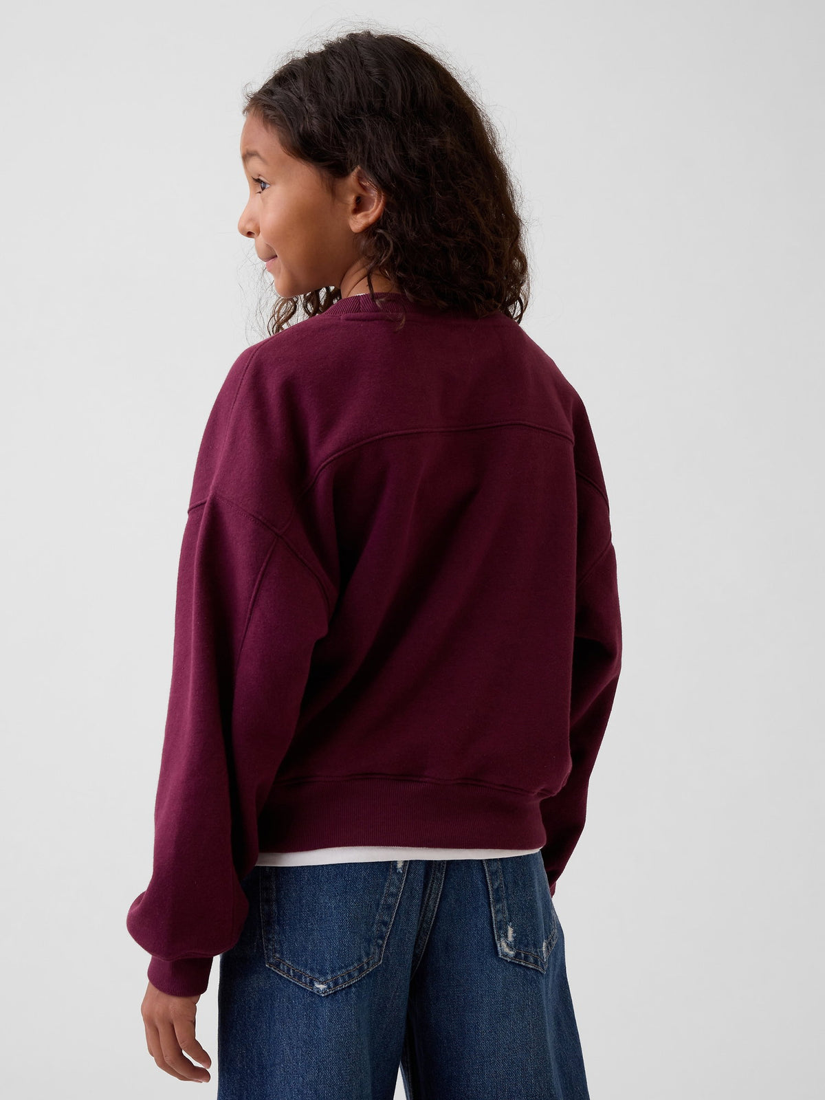 Bordo Vintagesoft Wedge Sweatshirt