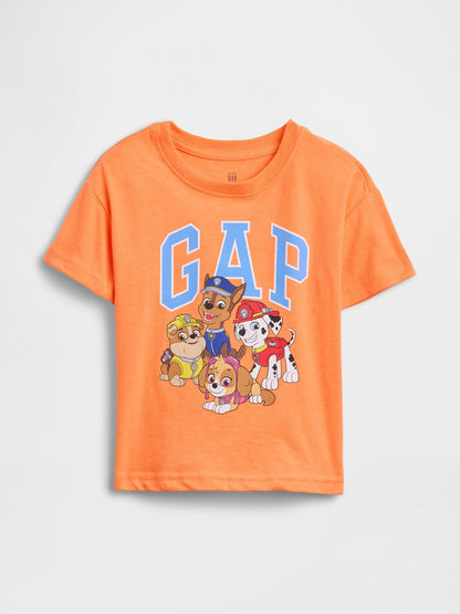 Turuncu Paw Patrol Logo T-shirt