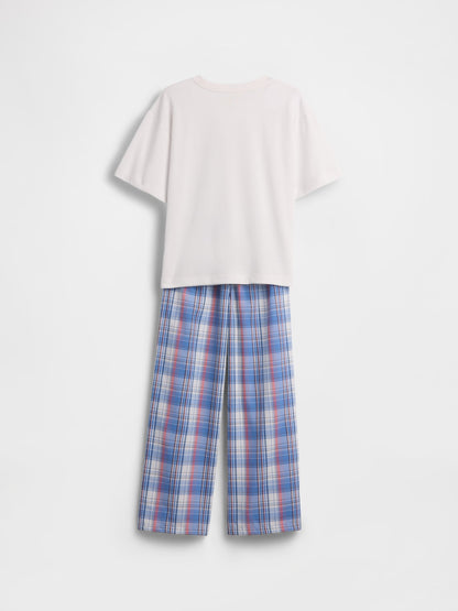 Mavi Recycled Pijama Takımı