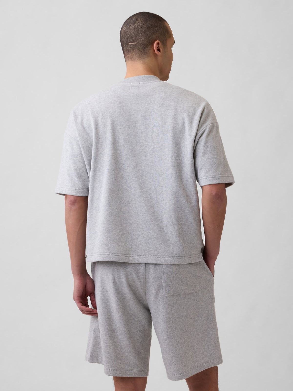 Gri Vintagesoft Terry Oversize Logo Sweatshirt