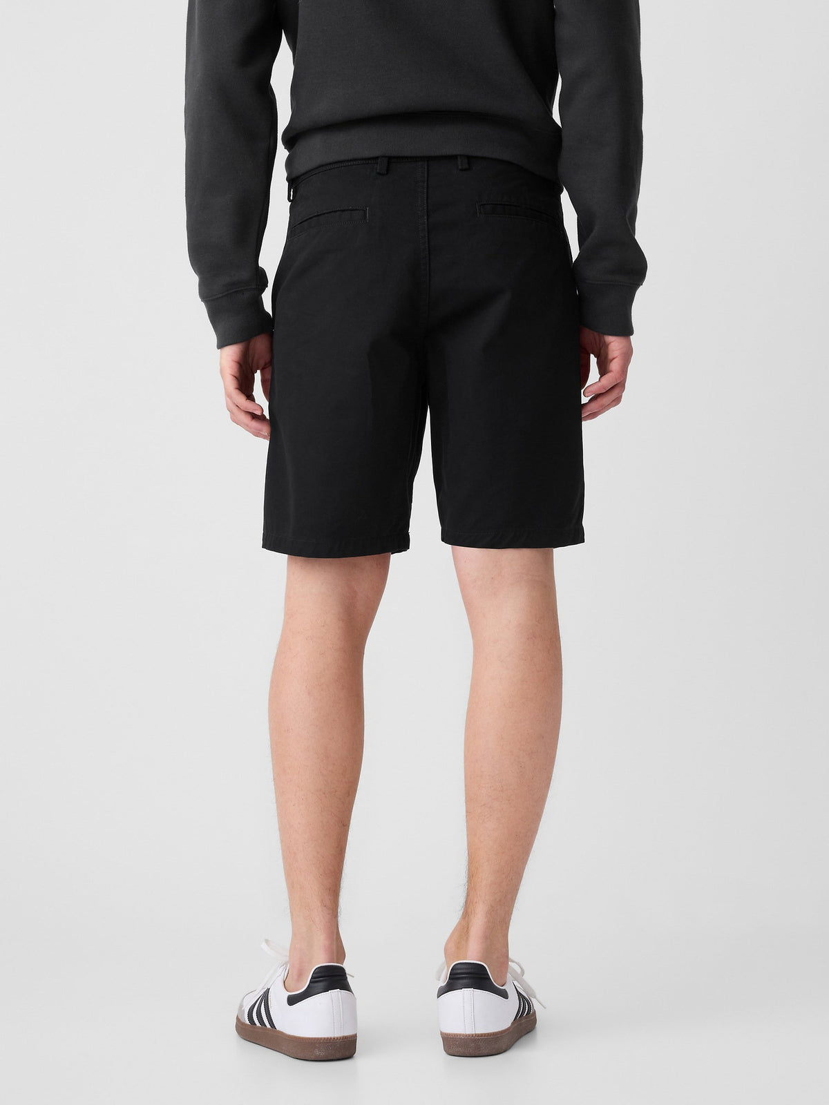 Siyah Essential Khaki Şort