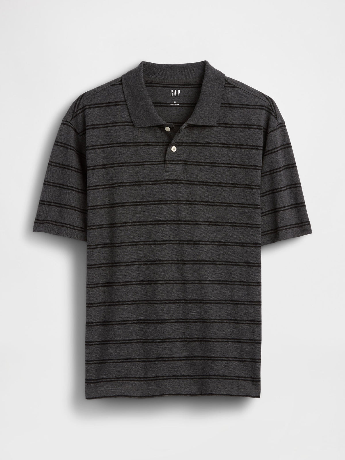 Yeşil Relaxed Pique Polo T-shirt