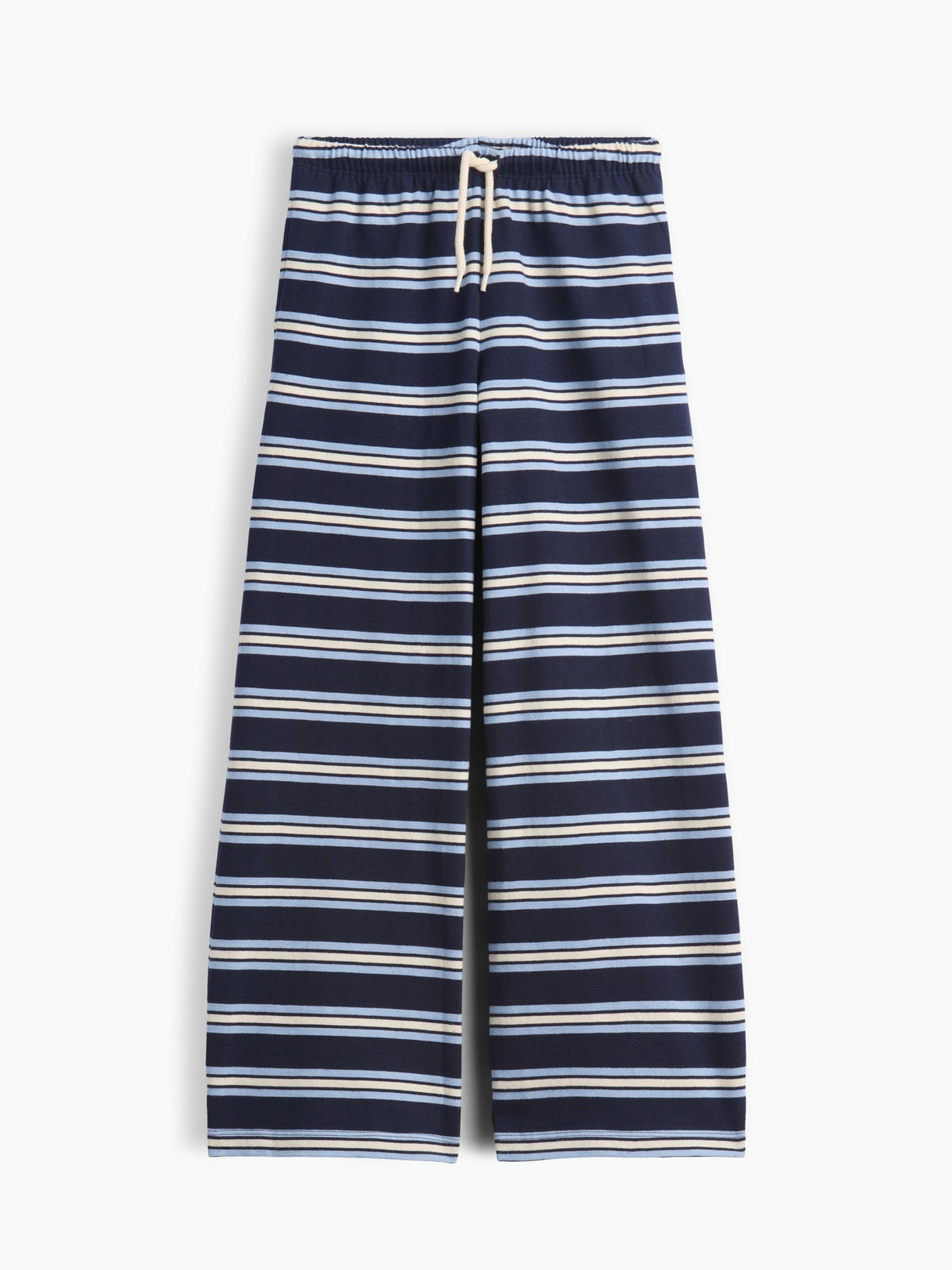 Lacivert Heavyweight Wide-leg Pantolon