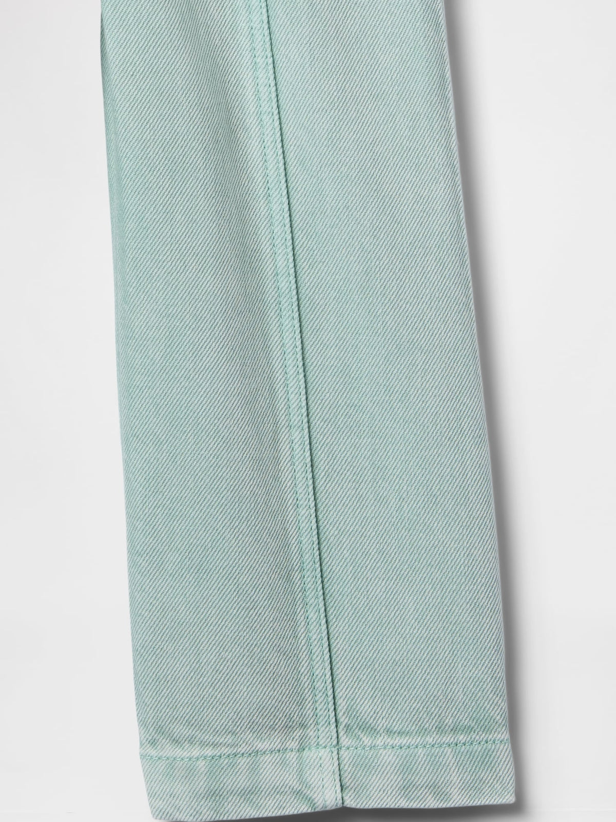 Açık Mavi Ultrasoft Pull-on Baggy Wide-leg Jean Pantolon