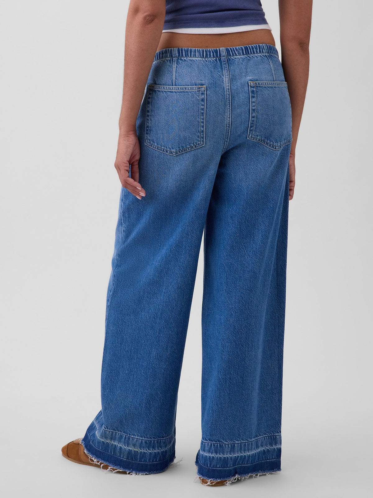 Mavi Mid Rise Ultrasoft Easy Baggy Jean Pantolon