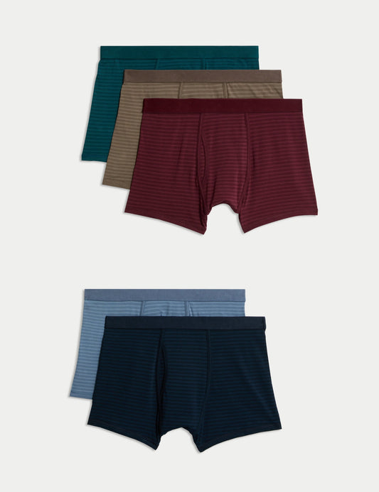 5’li Pamuk Karışımlı Cool & Fresh Boxer