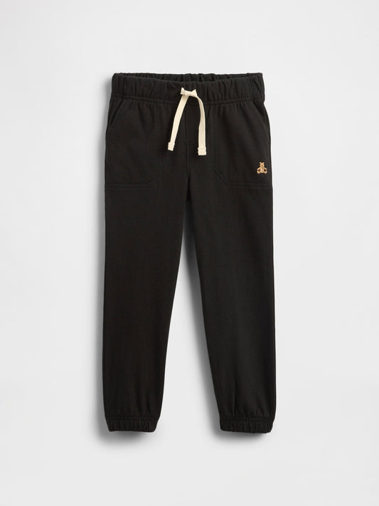 Siyah Mix & Match Pull-on Jogger Eşofman Altı