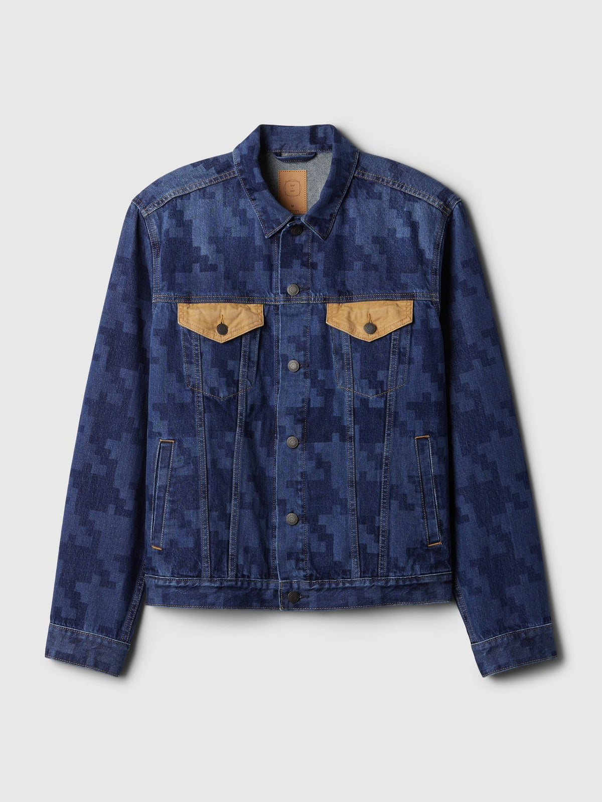 Koyu Mavi Dap × Gap Organik Pamuk Icon Denim Ceket