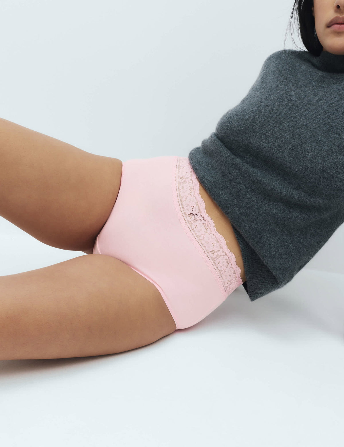 5'li Dantel Detaylı Short Külot Seti