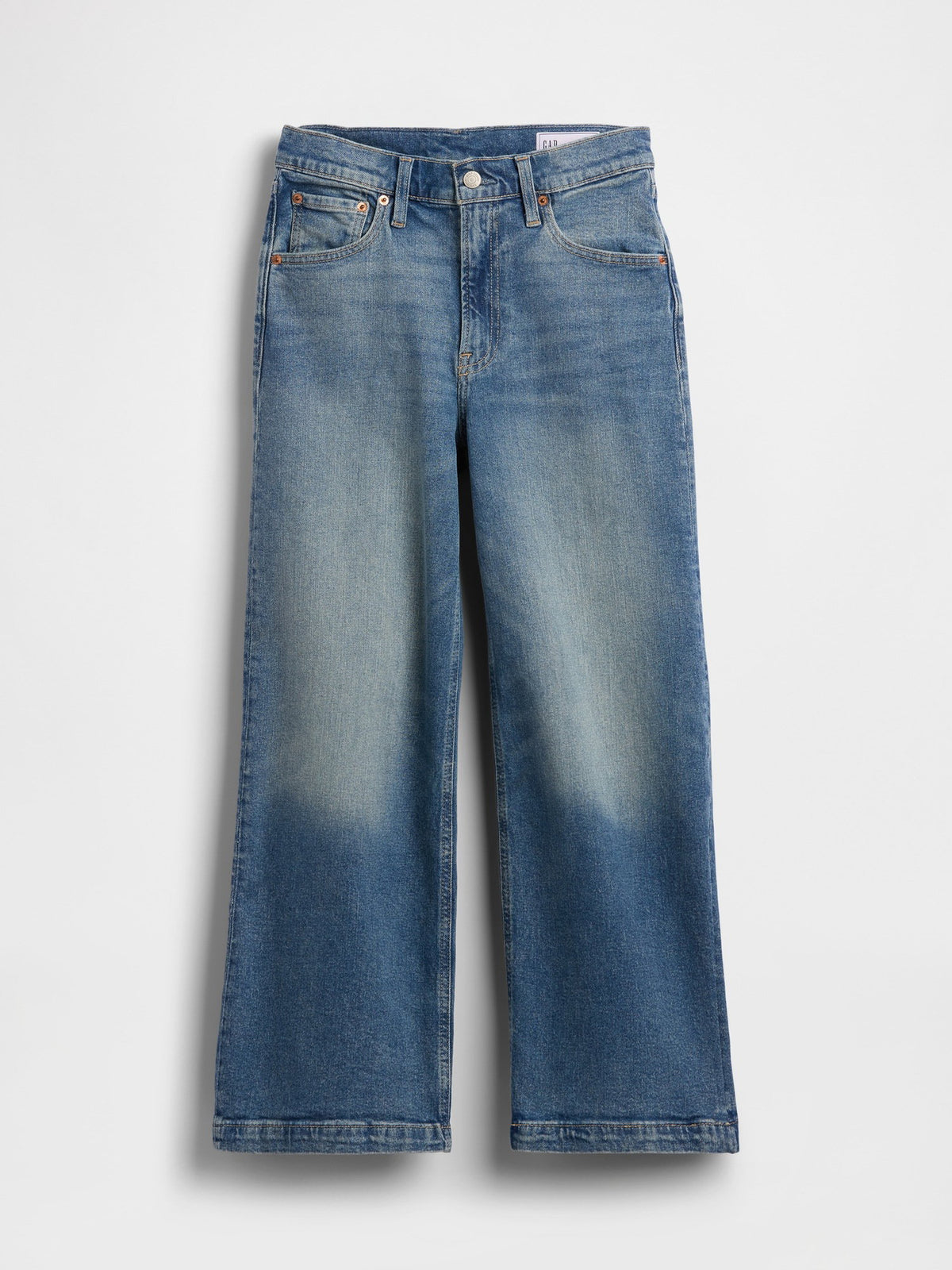 Mavi High Rise Stride Wide-leg Ankle Jean Pantolon