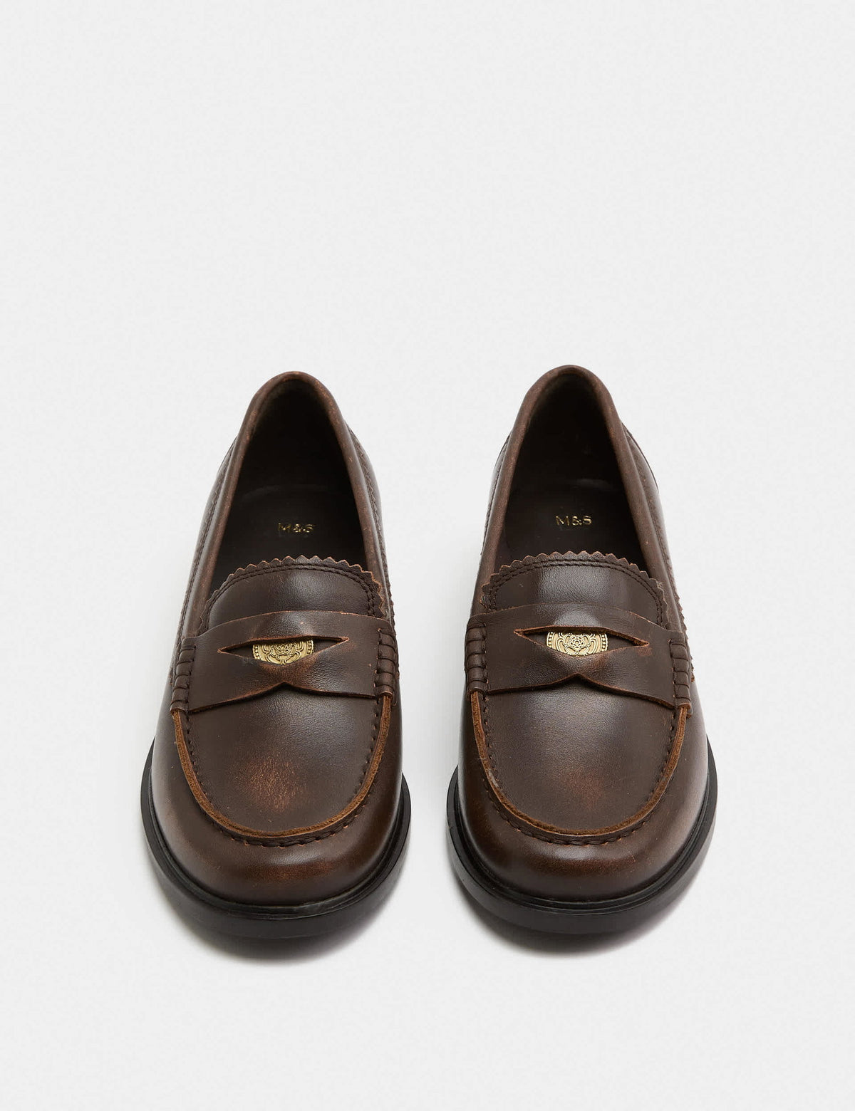 Deri Penny Loafer Ayakkabı