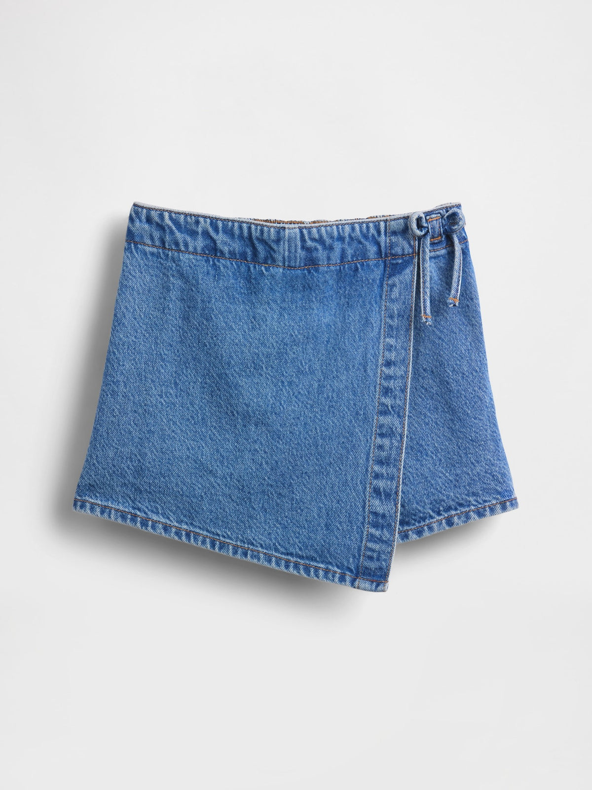 Mavi Denim Wrap Şort Etek