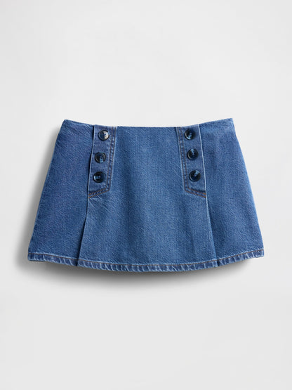 Mavi Gapstudio Denim Sailor Şort Etek