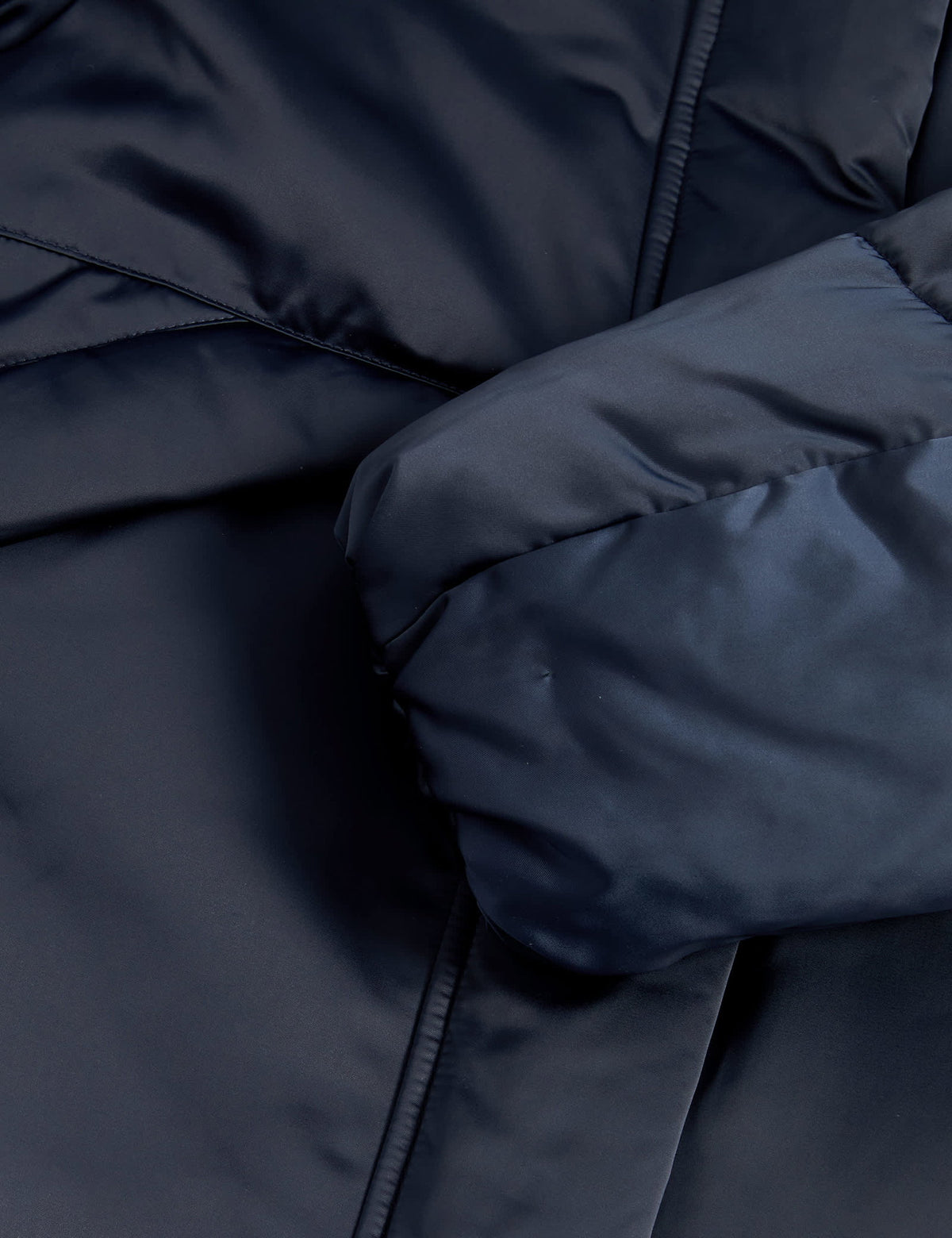 Saten Thermowarmth™ Puffer Mont