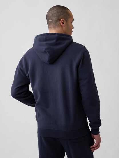 Koyu Yeşil Vintagesoft Arch Logo Tam Fermuarlı Sweatshirt