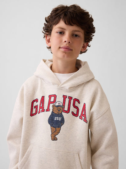 Koyu Yeşil Vintagesoft Relaxed Brannan Bear Logo Sweatshirt