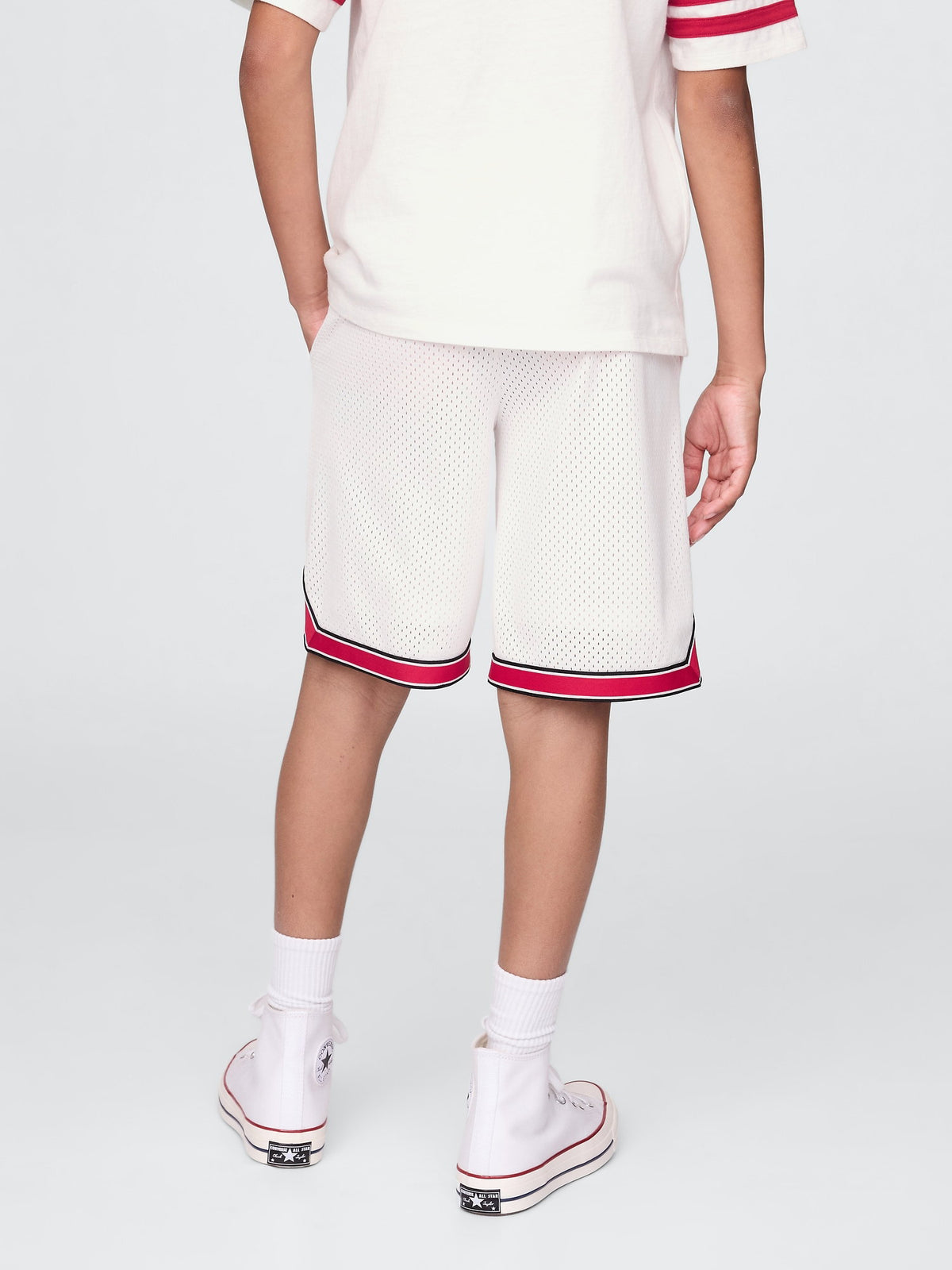 Kırık Beyaz Gapfit 8.5 Mesh Pull-on Şort