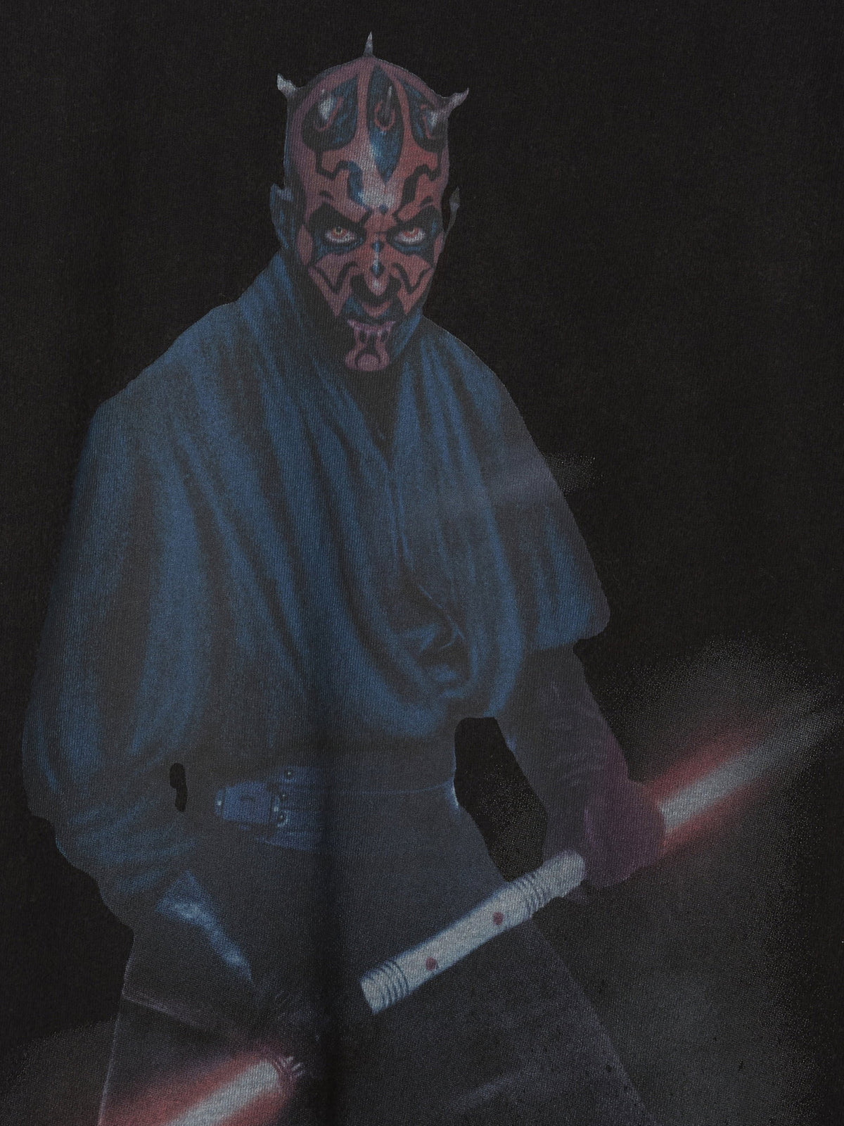 Siyah Star Wars Grafikli T-shirt