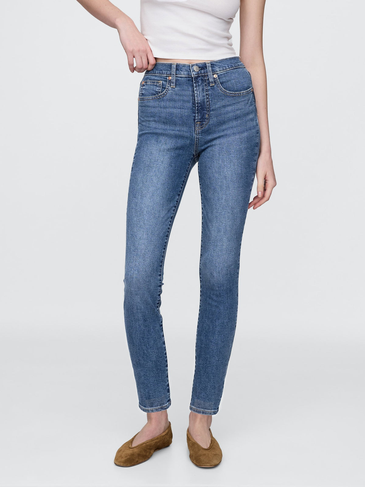 Mavi High Rise Skinny Jean Pantolon