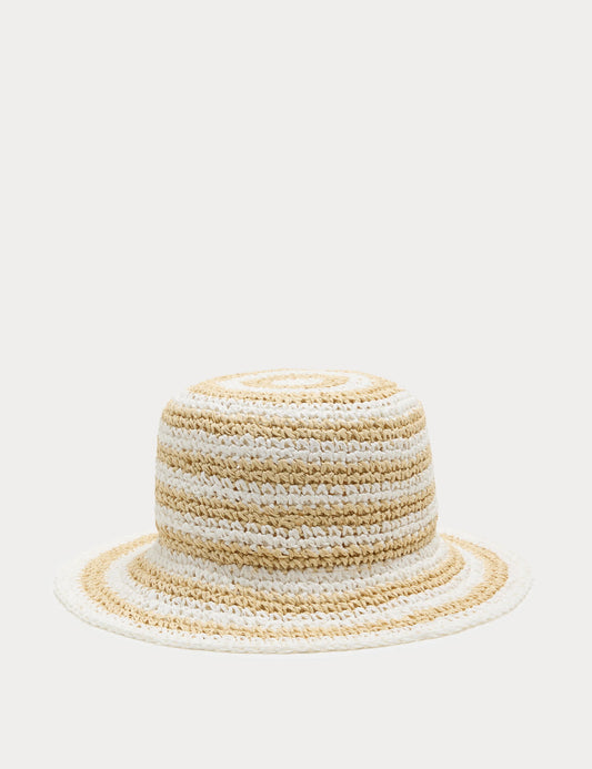 Hasır Bucket Şapka
