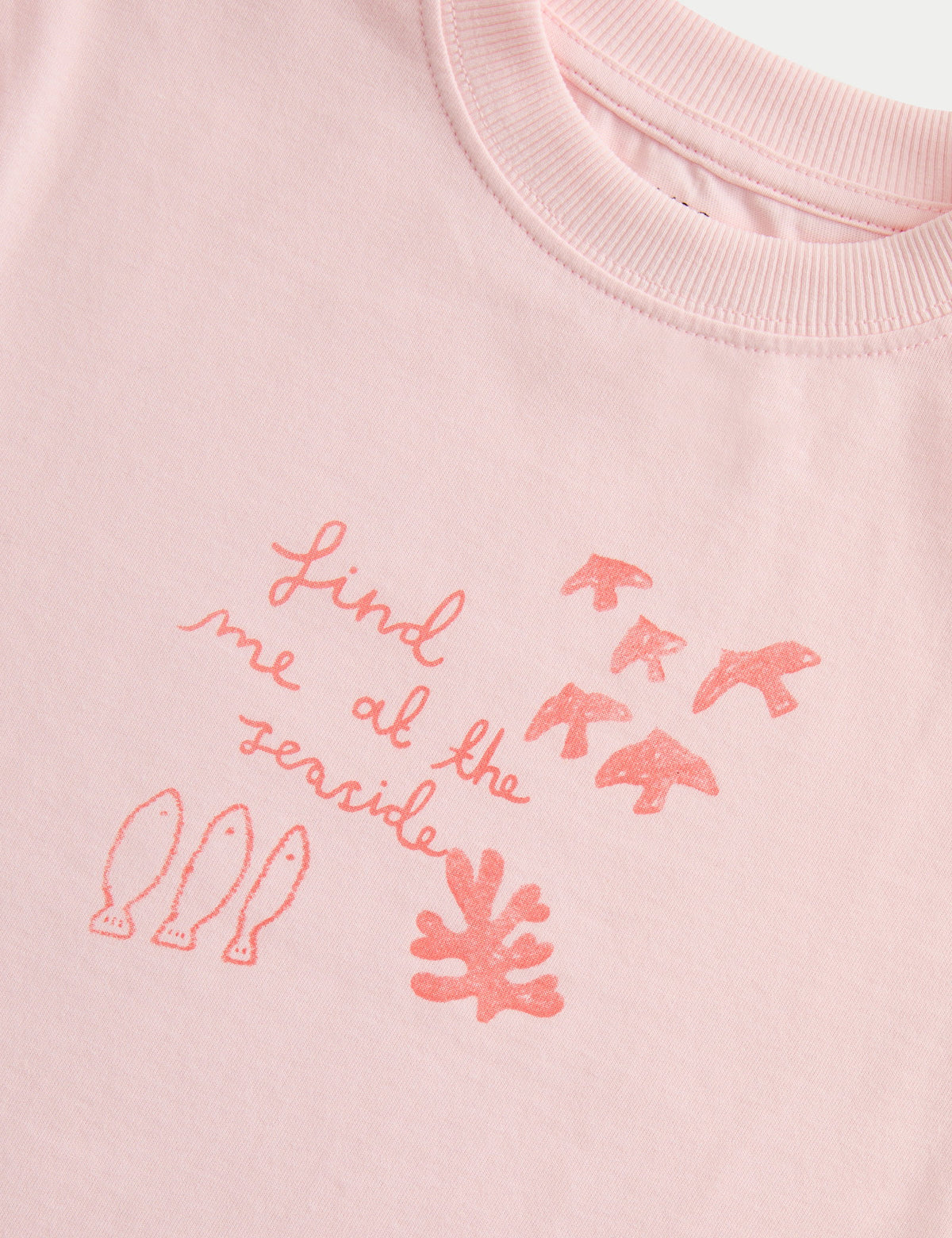 Pamuklu Desenli T-shirt