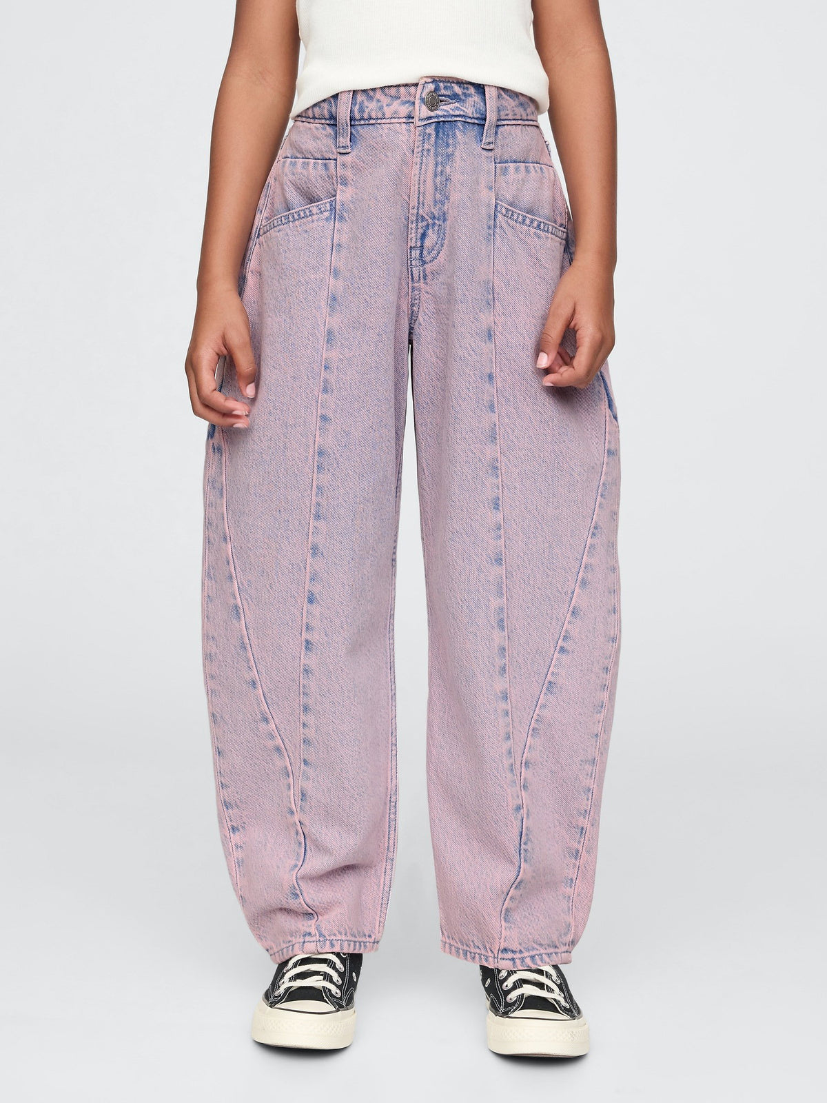 Pembe Horseshoe Jean Pantolon