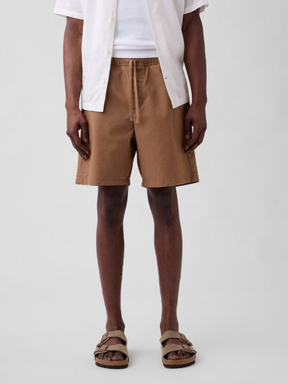 Açık Kahverengi 7 Essential Pull-on Khaki Şort
