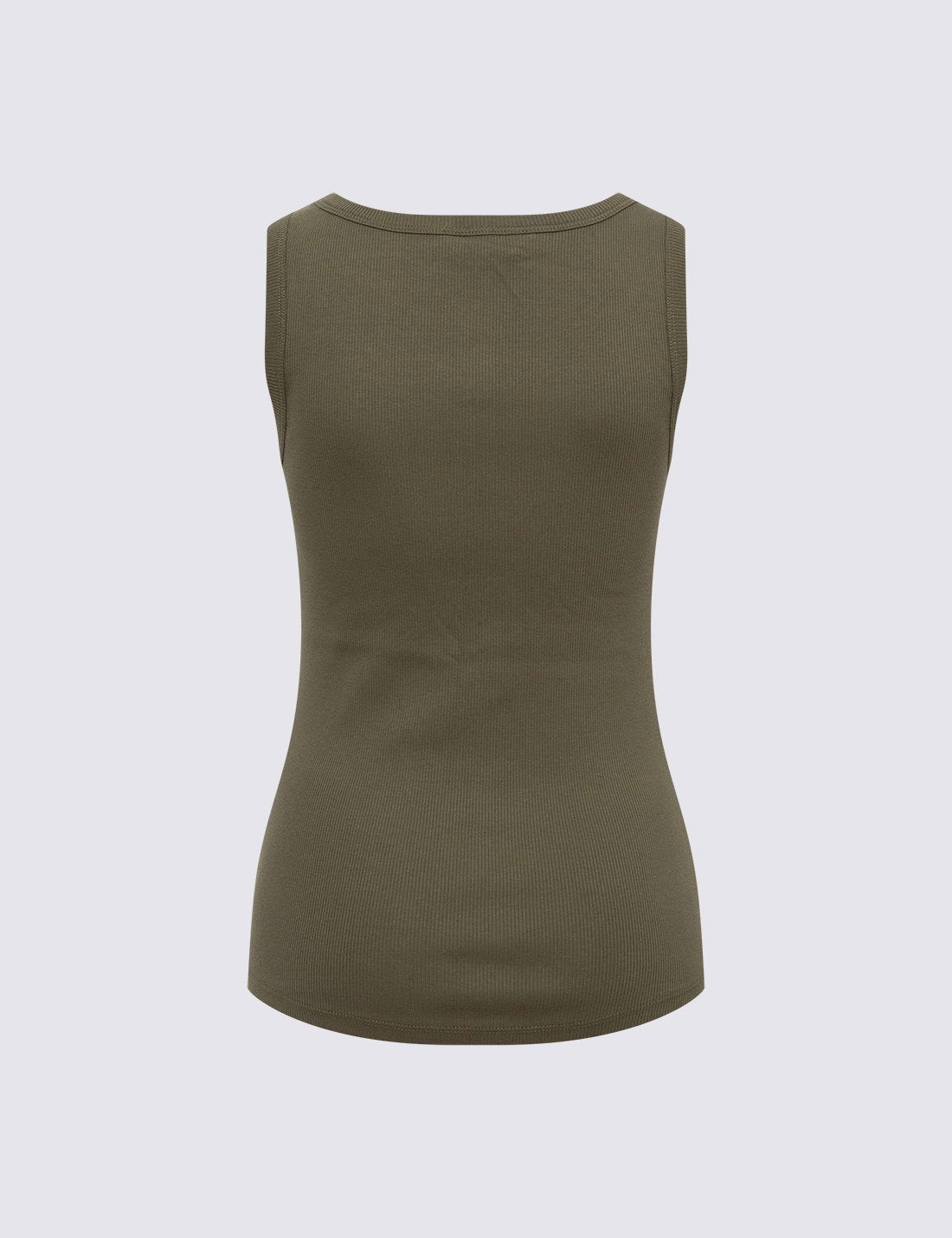 Pamuk Karışımlı Ribana Slim Fit Atlet