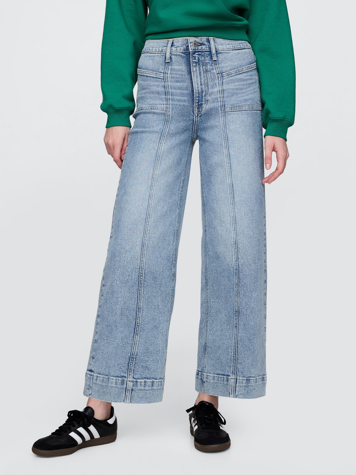 Mavi High Rise Wide-leg Jean Pantolon