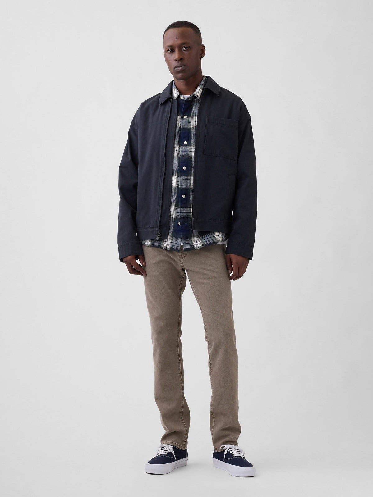Kahverengi Slim Soft Wear Jean Pantolon