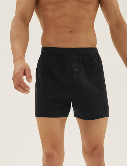 Saf Pamuklu 5'li Cool & Fresh™ Boxer Seti
