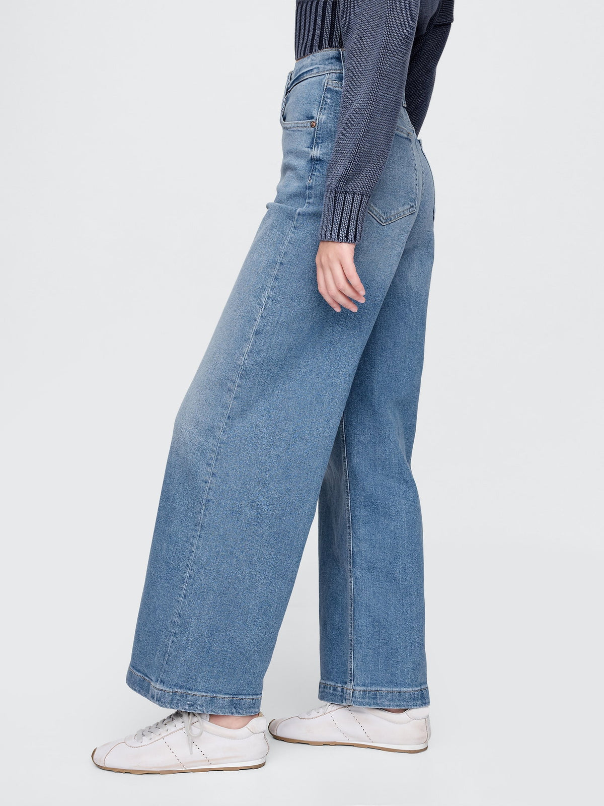 Mavi High Stride Wide-leg Ankle Jean Pantolon