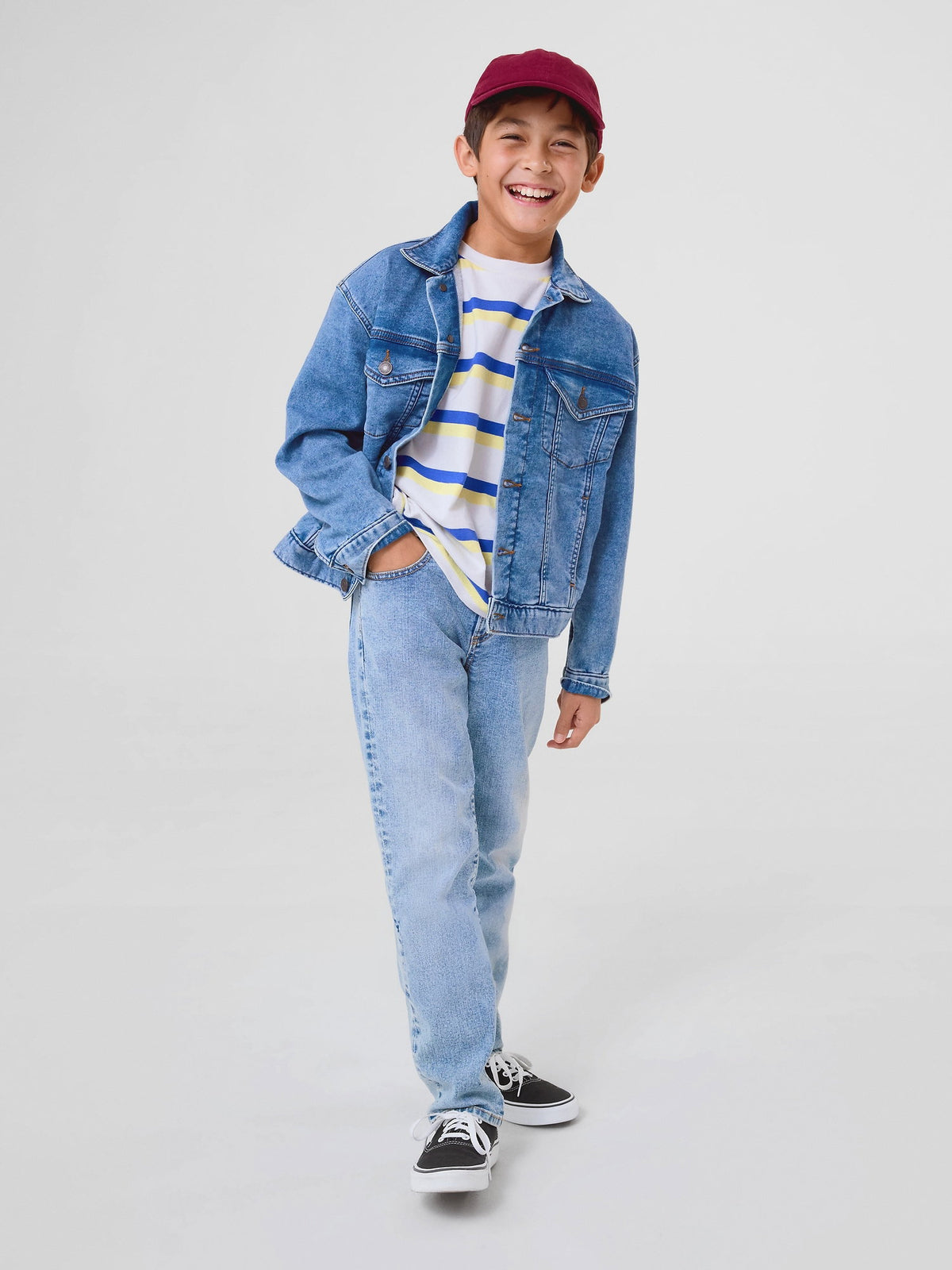 Lacivert Supersoft Icon Denim Oversize Ceket