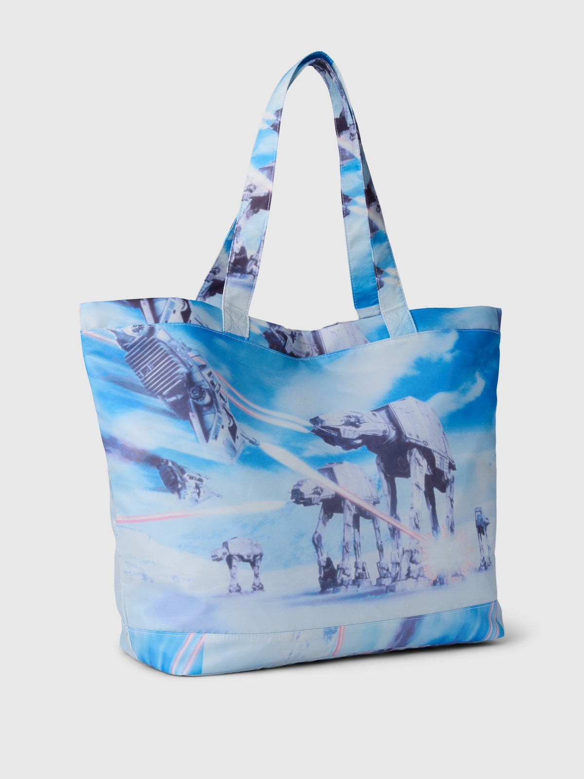 Mavi Gap Logo Star Wars™ Desenli Tote Çanta