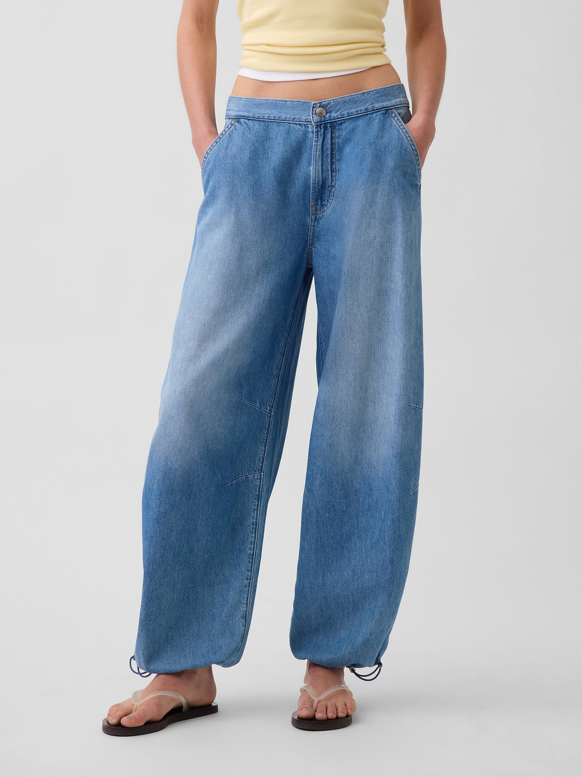 Mavi Mid Rise Ultrasoft Horseshoe Jean Pantolon